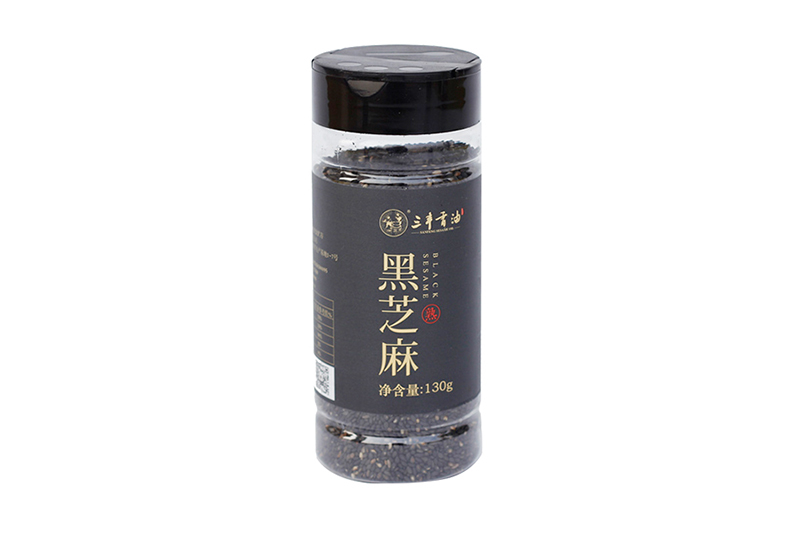 130g國(guó)產(chǎn)色選熟黑芝麻